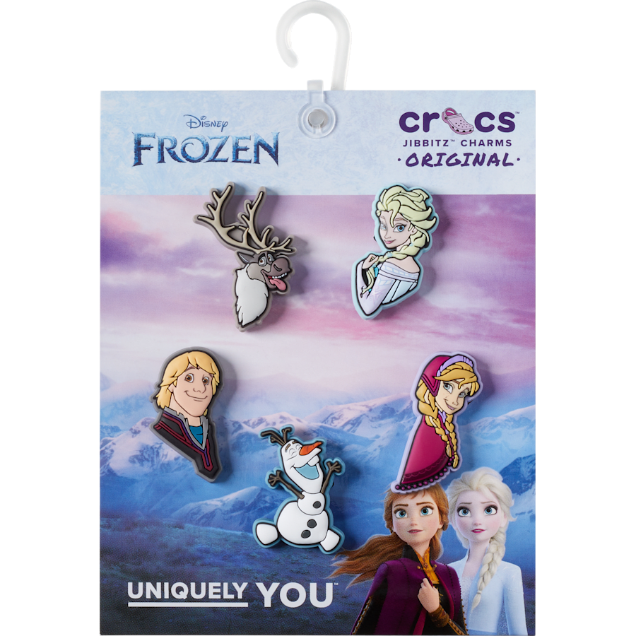 Crocs Frozen 5 Pack Jibbitz™ charms Women|Men|Kids|Jibbitz™ Charms
