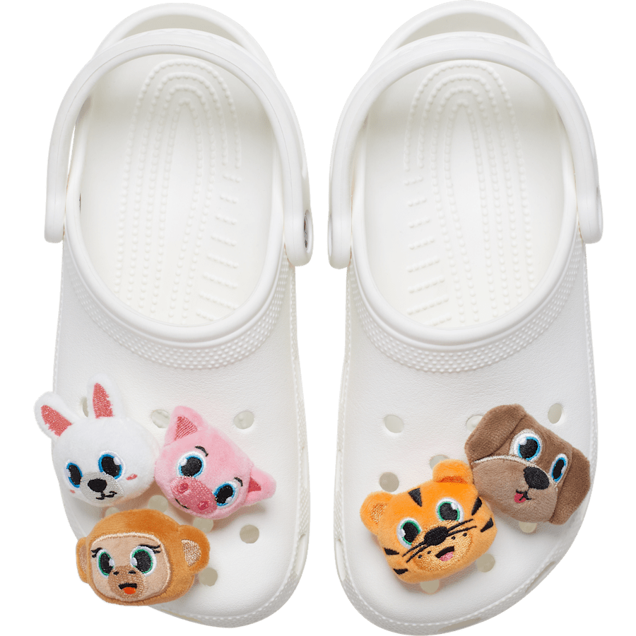 Crocs Fuzzy Animal 5 Pack Jibbitz™ charms Women|Men|Jibbitz™ Charms