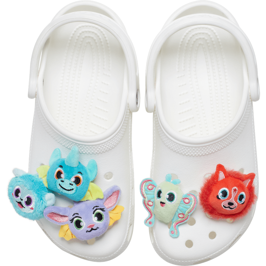 Crocs Fuzzy Fantasy Animals 5 Pack Jibbitz™ charms Women|Men|Jibbitz™ Charms