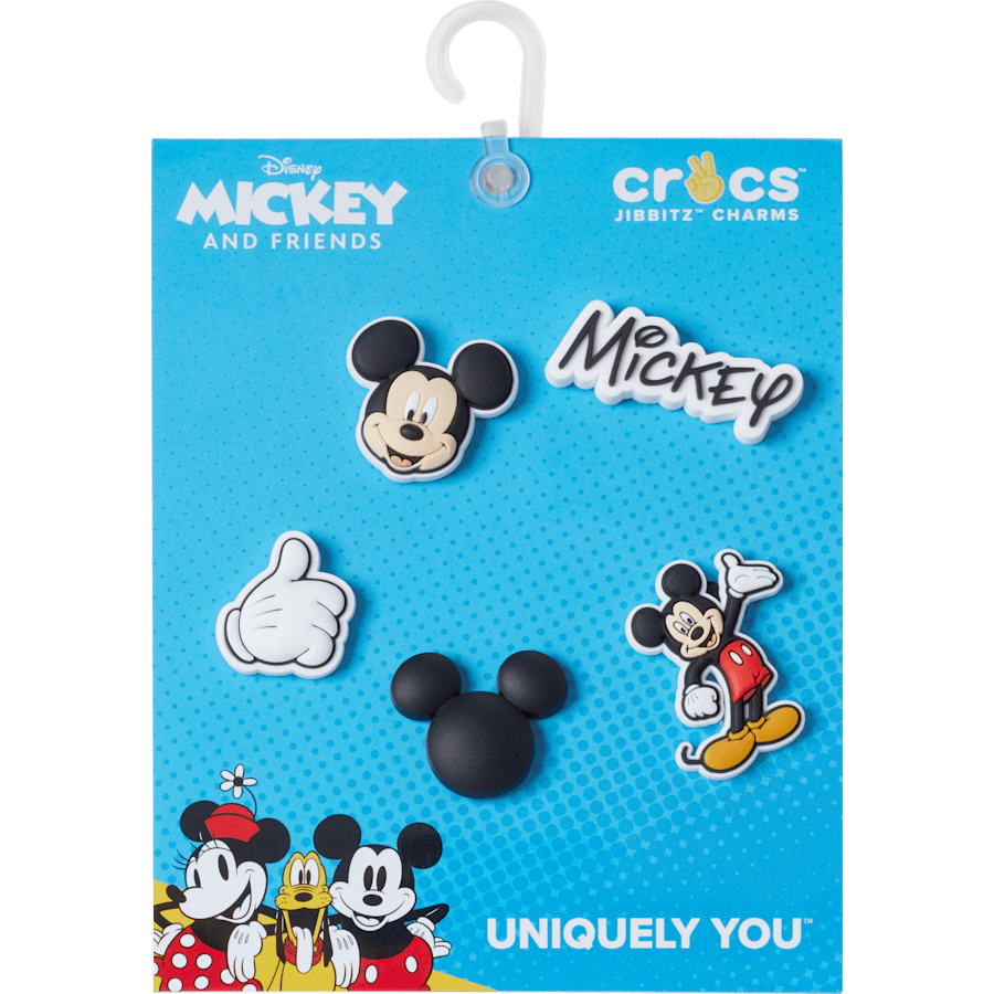 Crocs Disney Mickey 5 Pack Jibbitz™ charms Women|Men|Kids|Jibbitz™ Charms