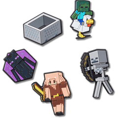 Crocs Minecraft 5 Pack Jibbitz™ charms Women|Men|Kids|Jibbitz™ Charms