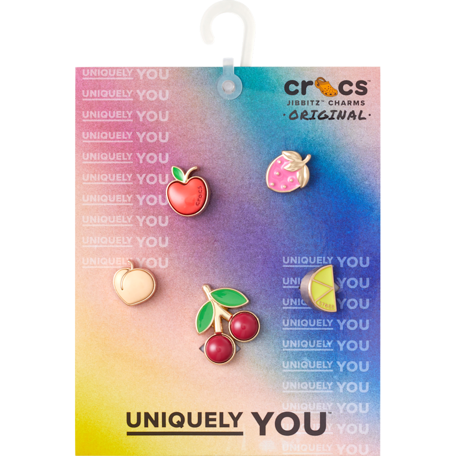 Crocs Elevated Fruits 5 Pack Jibbitz™ charms Women|Men|Jibbitz™ Charms
