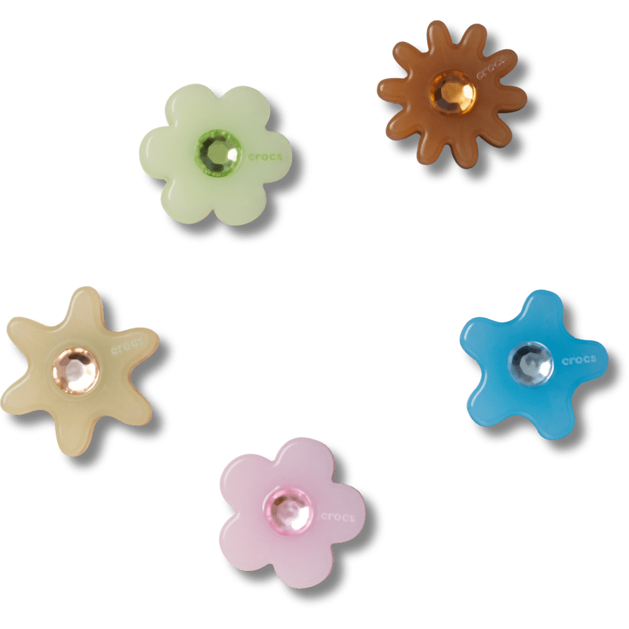 Crocs Enlighten Flower 5 Pack Jibbitz™ charms Women|Men|Jibbitz™ Charms