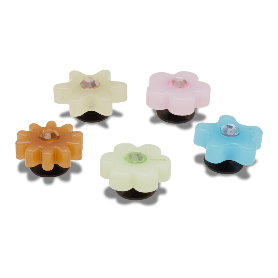 Crocs Enlighten Flower 5 Pack Jibbitz™ charms Women|Men|Jibbitz™ Charms