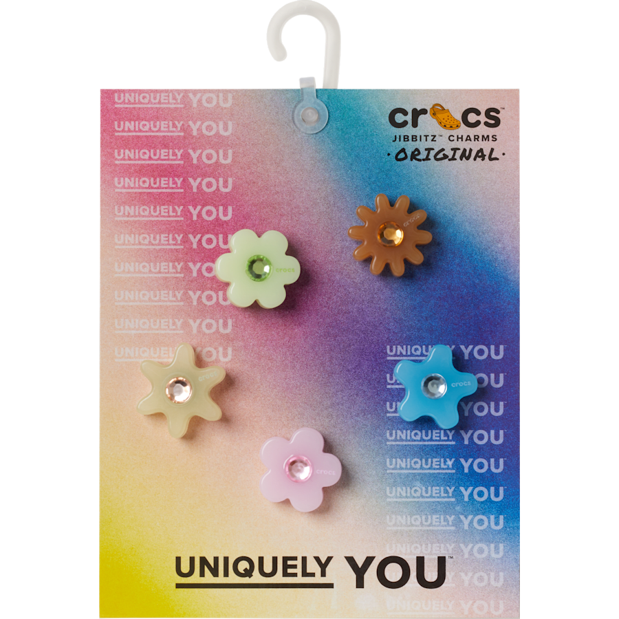 Crocs Enlighten Flower 5 Pack Jibbitz™ charms Women|Men|Jibbitz™ Charms