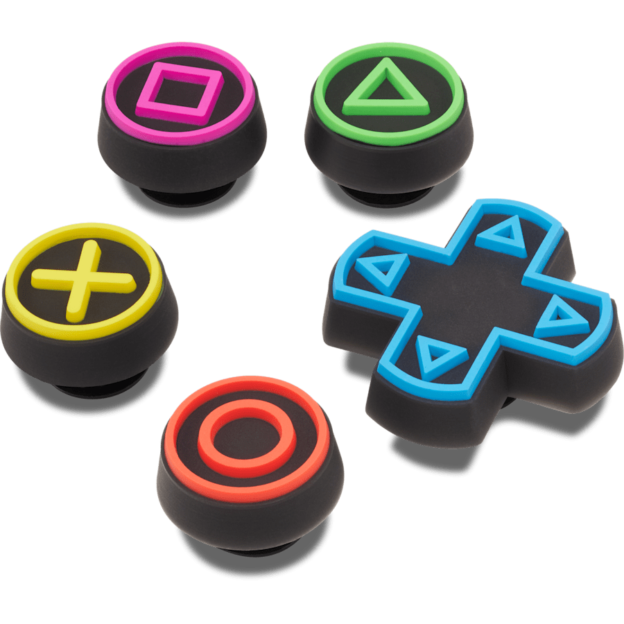 Crocs Game Controller 5 Pack Jibbitz™ charms Women|Men|Jibbitz™ Charms