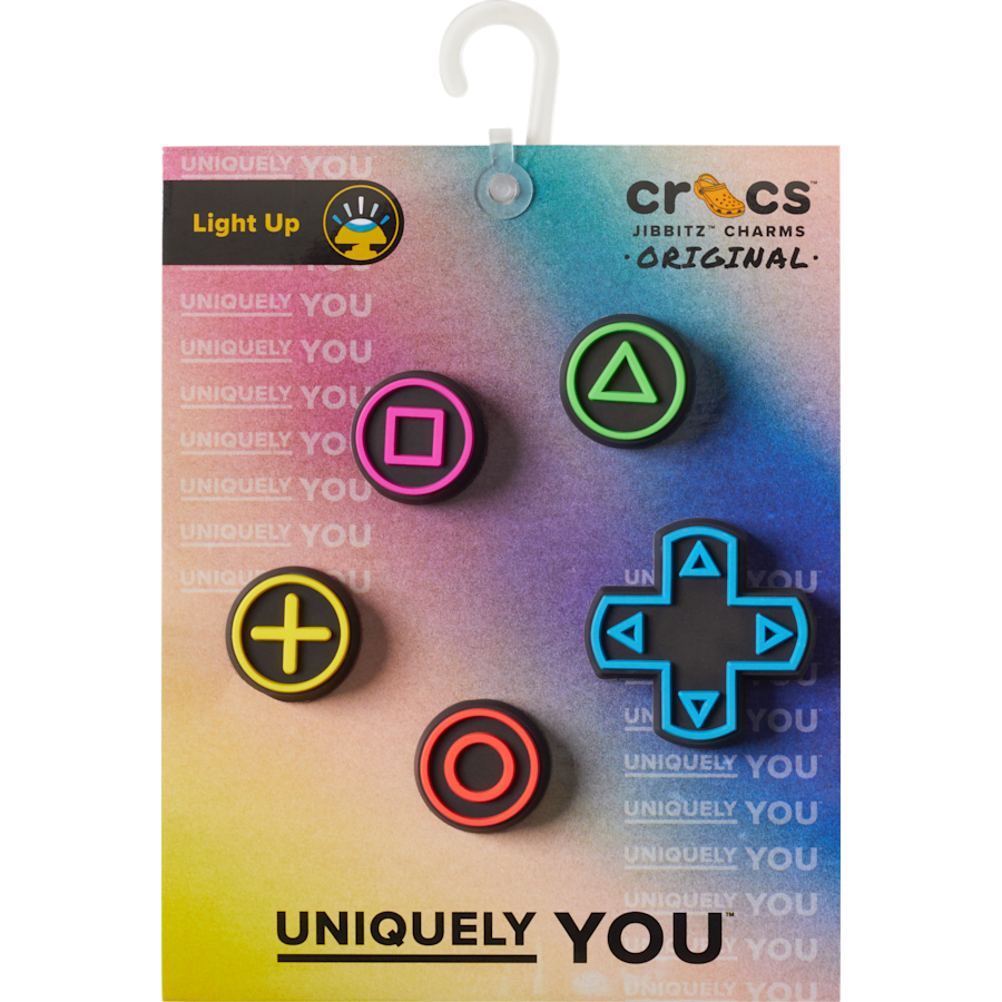 Crocs Game Controller 5 Pack Jibbitz™ charms Women|Men|Jibbitz™ Charms