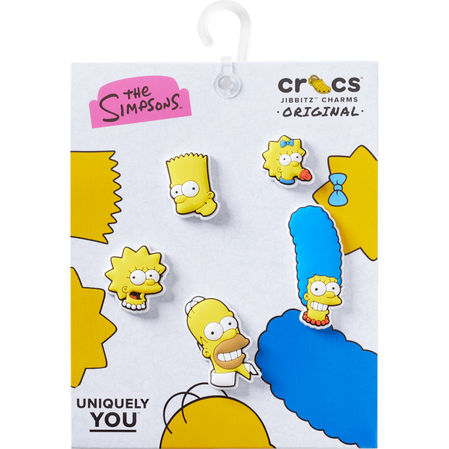 Crocs The Simpsons 5 Pack Jibbitz™ charms Women|Men|Kids|Jibbitz™ Charms