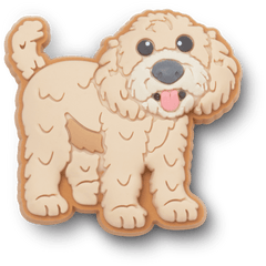 Crocs b'Golden Doodle Puppy Jibbitz Shoe Charm' Women|Men|Jibbitz™ Charms