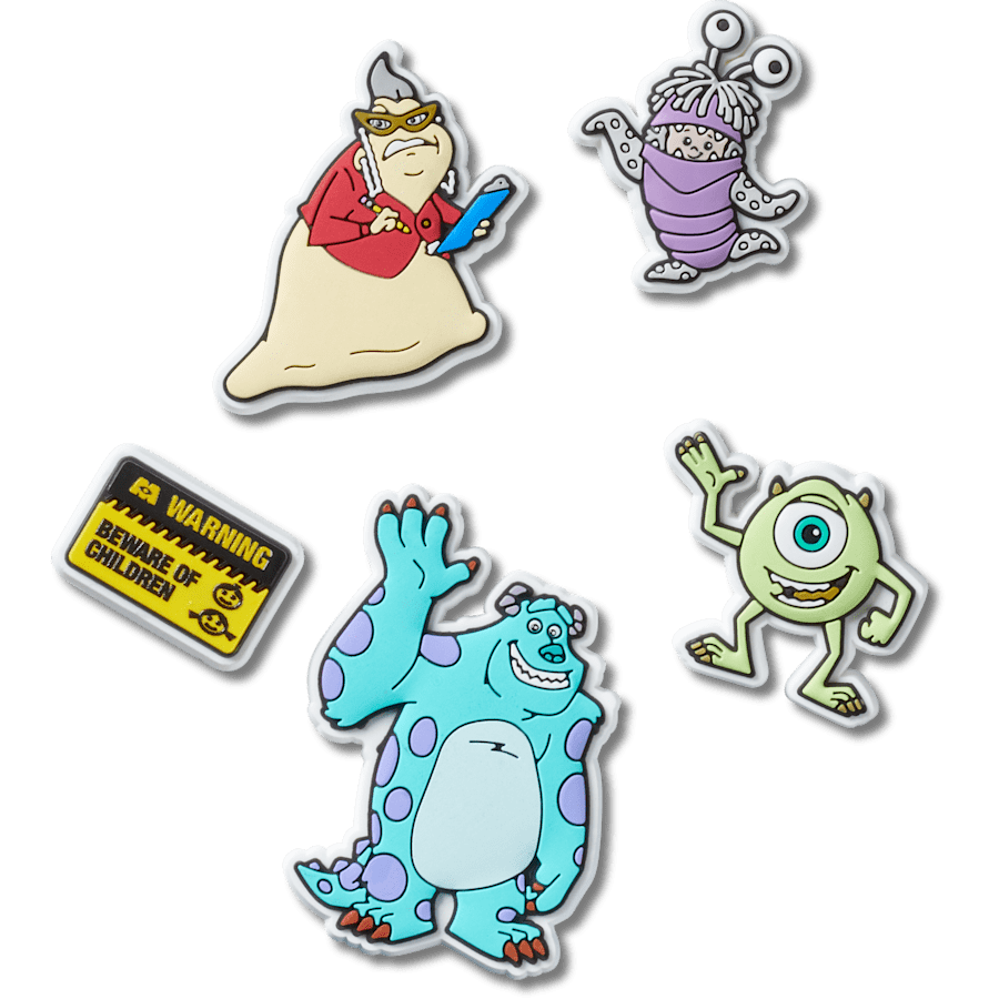 Crocs Monsters Inc 5Pck Jibbitz™ charms Women|Men|Kids|Jibbitz™ Charms