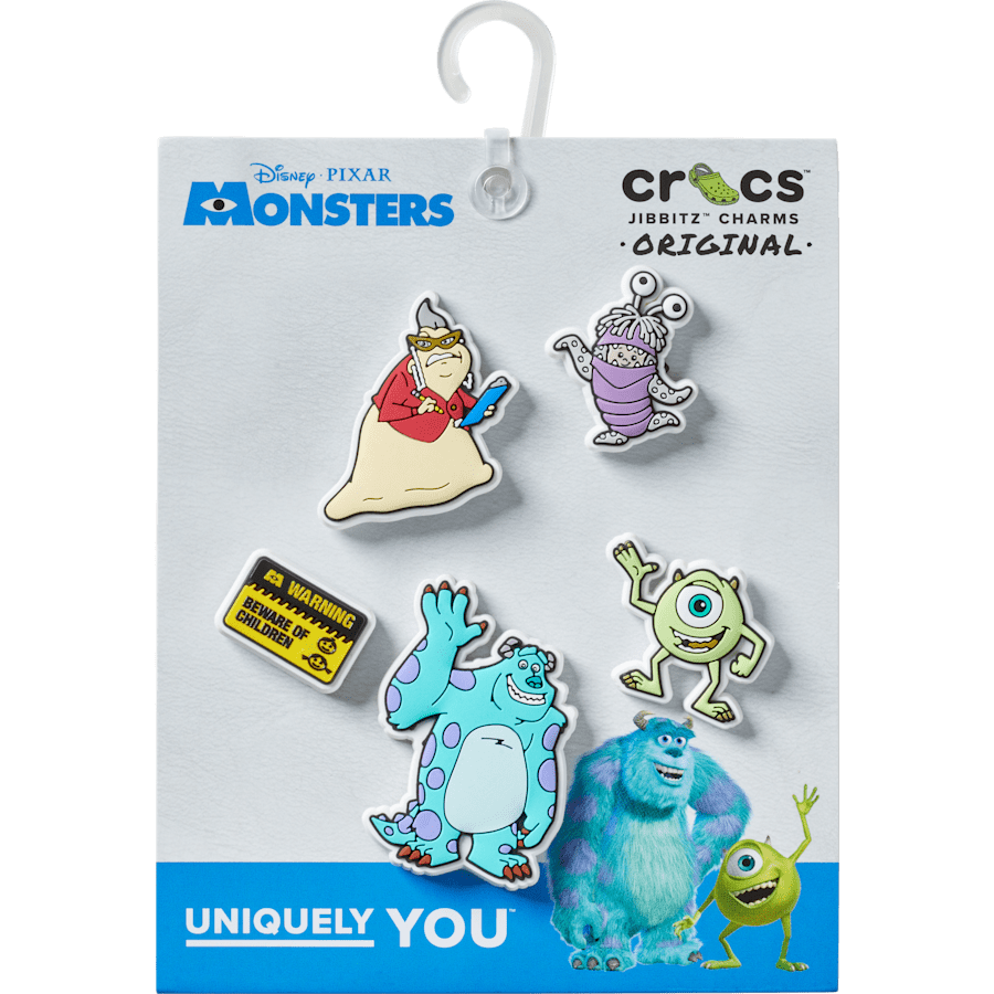 Crocs Monsters Inc 5Pck Jibbitz™ charms Women|Men|Kids|Jibbitz™ Charms