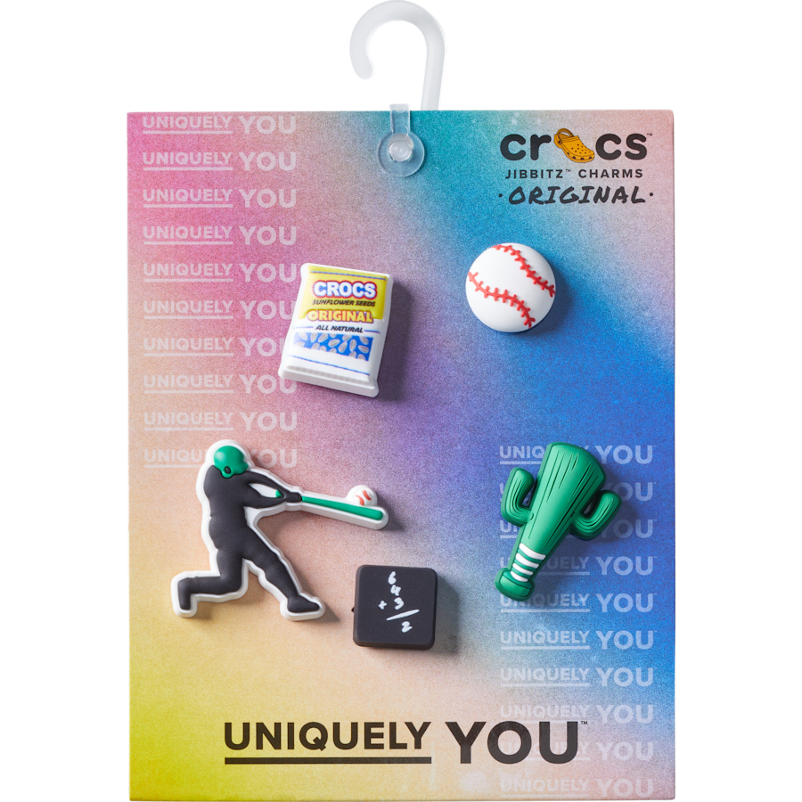Crocs Baseball Team 5 Pack Jibbitz™ charms Women|Men|Jibbitz™ Charms