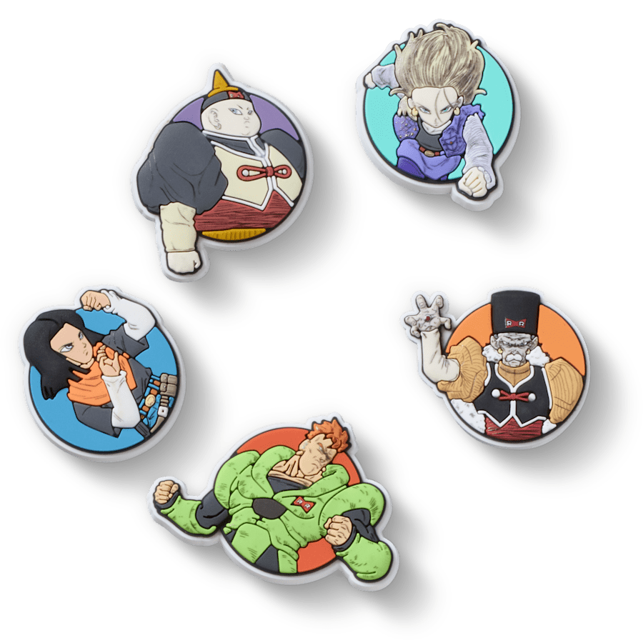 Crocs Dragon Ball Z 5 Pack 2 Jibbitz™ charms Women|Men|Kids|Jibbitz™ Charms