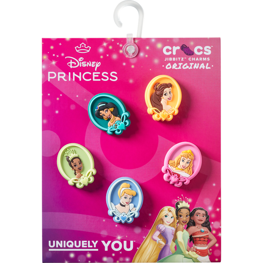 Crocs Disney Princess 5 Pack Jibbitz™ charms Women|Men|Kids|Jibbitz™ Charms