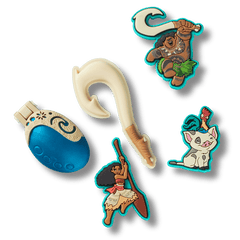 Crocs Disney Moana 5 Pack Jibbitz™ charms Women|Men|Kids|Jibbitz™ Charms