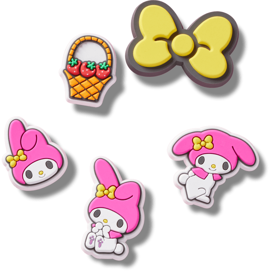 Crocs MyMelody 5 Pack Jibbitz™ charms Women|Men|Kids|Jibbitz™ Charms