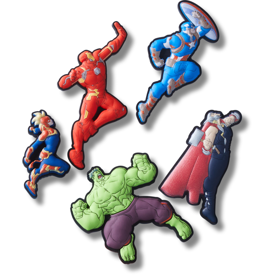 Crocs Avengers Heroes 5PCk Jibbitz™ charms Women|Men|Kids|Jibbitz™ Charms