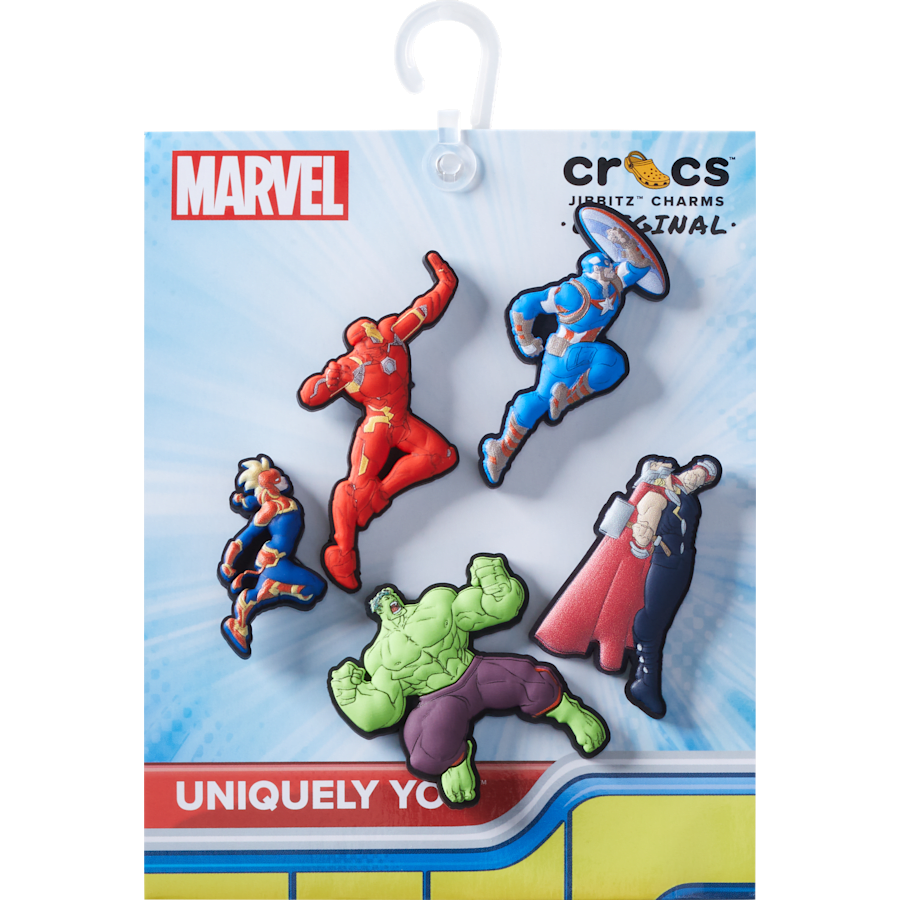 Crocs Avengers Heroes 5PCk Jibbitz™ charms Women|Men|Kids|Jibbitz™ Charms