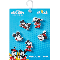 Crocs Mickey and Minnie PVC 5 Pack Jibbitz™ charms Women|Men|Kids|Jibbitz™ Charms