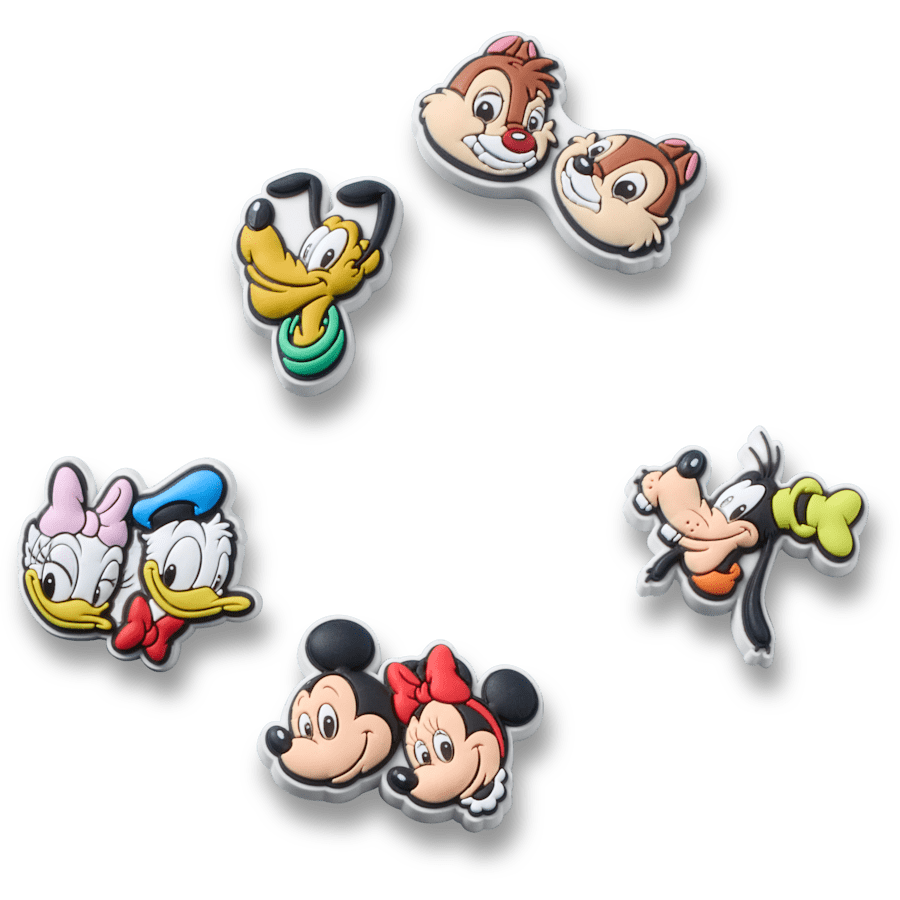 Crocs Mickey and Friends PVC 5 Pack Jibbitz™ charms Women|Men|Kids|Jibbitz™ Charms
