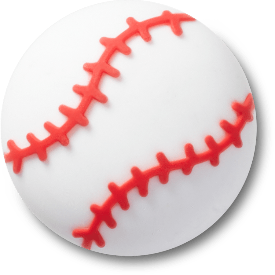 Crocs Textured Baseball Jibbitz™ charms Women|Men|Jibbitz™ Charms