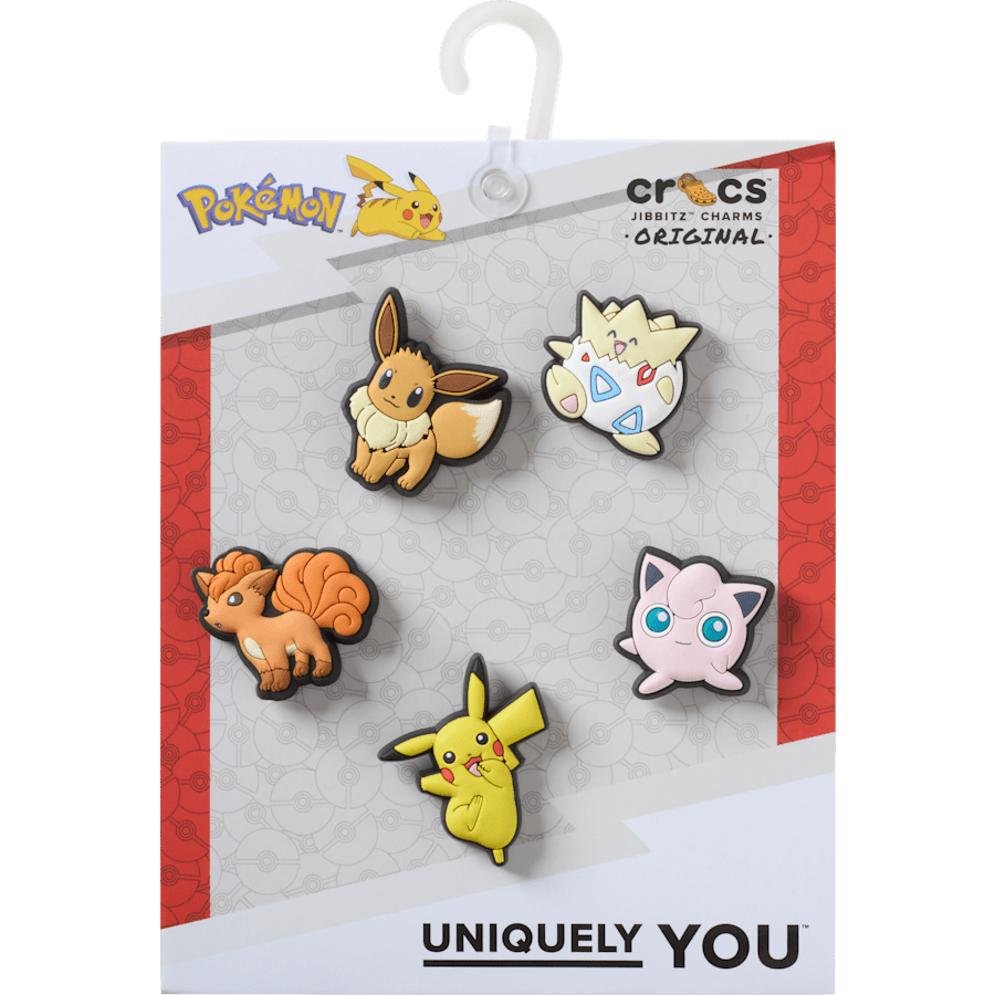 Crocs Pokemon Character 5 Pck Jibbitz™ charms Women|Men|Jibbitz™ Charms
