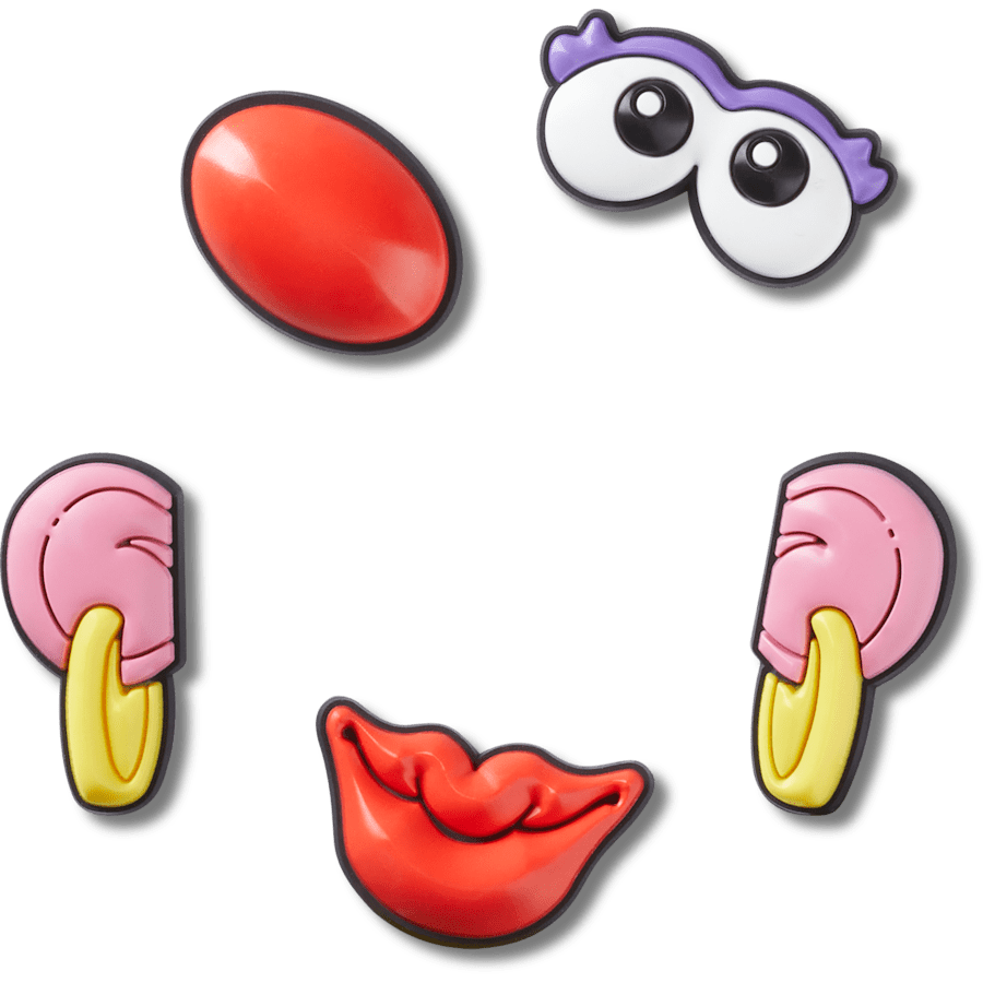 Crocs Mrs Potato Head 5 Pck Jibbitz™ charms Women|Men|Jibbitz™ Charms