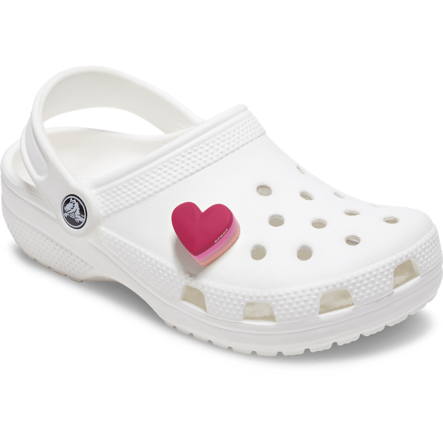 Crocs Stacked Pink Heart Jibbitz™ charms Women|Men|Jibbitz™ Charms