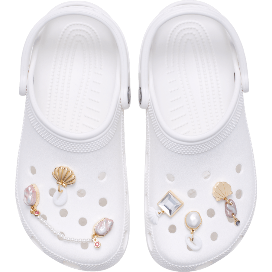 Crocs Elevated Pearl 5 Pack Jibbitz™ charms Women|Men|Kids|Jibbitz™ Charms