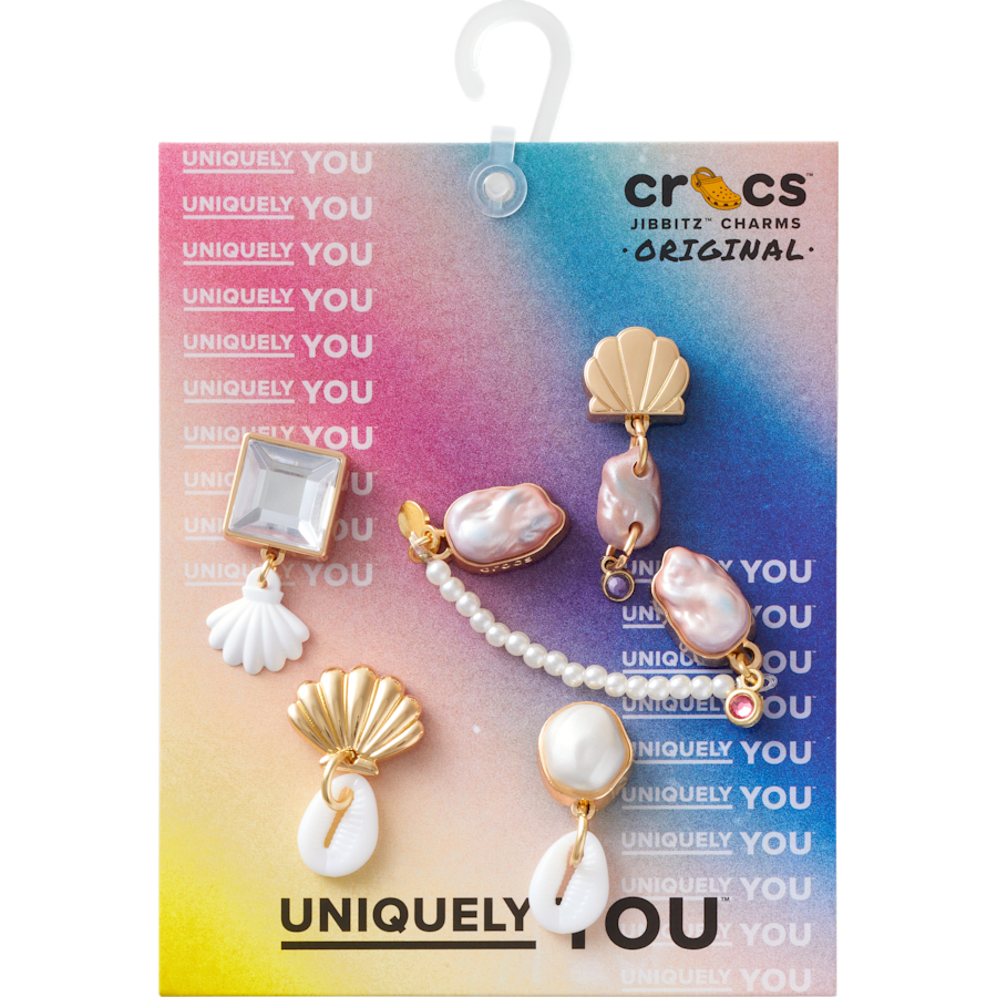 Crocs Elevated Pearl 5 Pack Jibbitz™ charms Women|Men|Kids|Jibbitz™ Charms