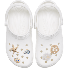 Crocs Gold Seashell 5 Pack Jibbitz™ charms Women|Men|Jibbitz™ Charms