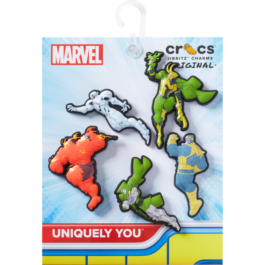 Crocs Avengers Villains 5Pck Jibbitz™ charms Women|Men|Kids|Jibbitz™ Charms