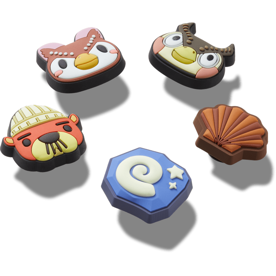 Crocs Animal Crossing Collector 5 Pack Jibbitz™ charms Women|Men|Kids|Jibbitz™ Charms