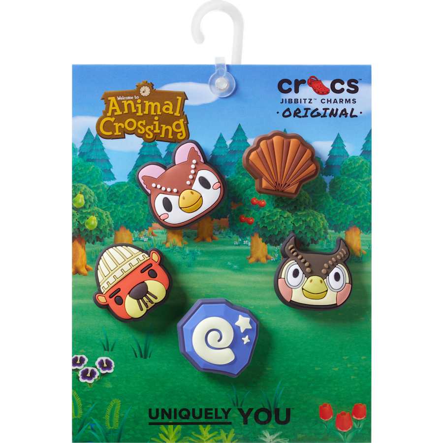 Crocs Animal Crossing Collector 5 Pack Jibbitz™ charms Women|Men|Kids|Jibbitz™ Charms