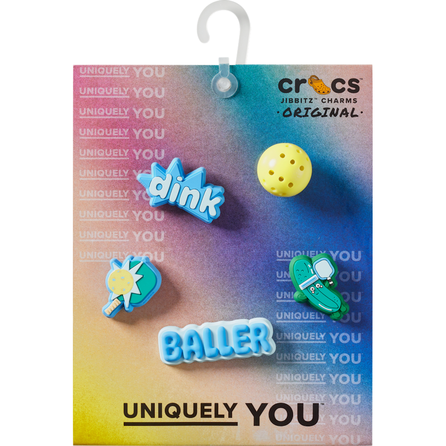 Crocs Pickle Ball 5 Pack Jibbitz™ charms Women|Men|Jibbitz™ Charms
