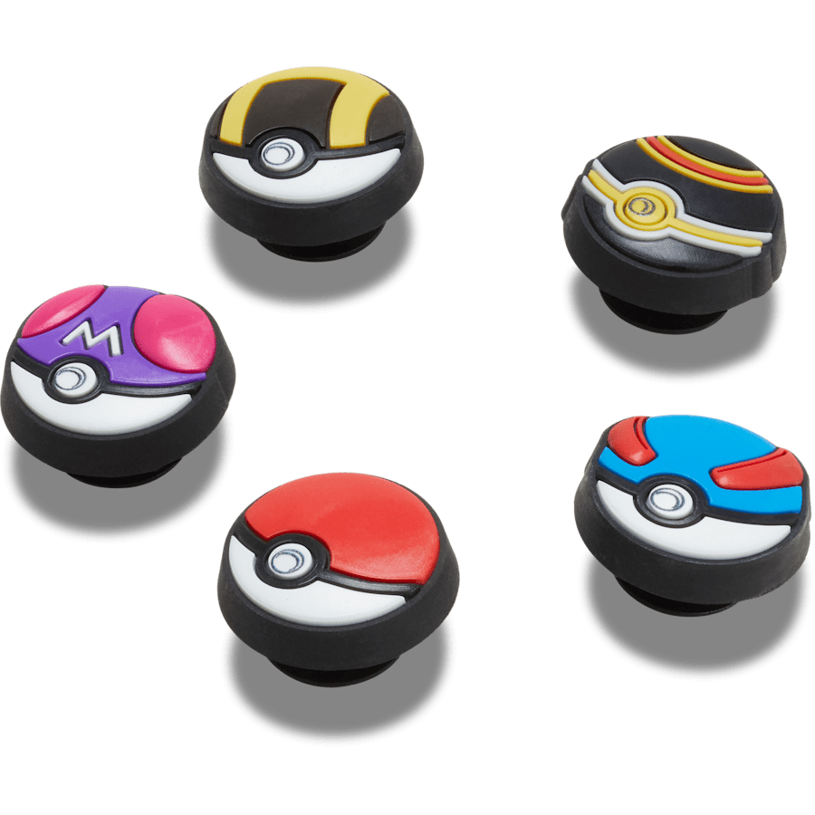 Crocs Poke Ball 5 Pack Jibbitz™ charms Women|Men|Kids|Jibbitz™ Charms