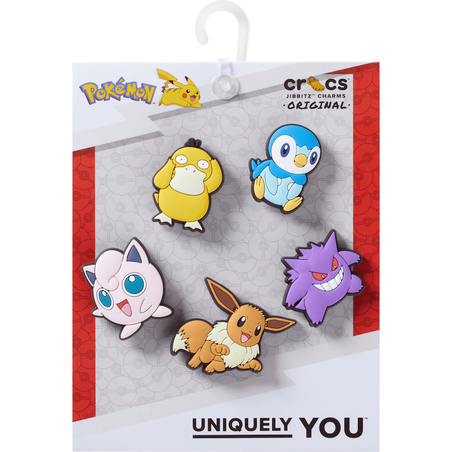 Crocs Pokemon Assrtd 5 Pck Jibbitz™ charms Women|Men|Jibbitz™ Charms