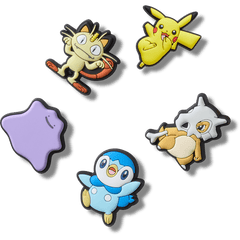 Crocs Pokemon Variety 5 Pck Jibbitz™ charms Women|Men|Kids|Jibbitz™ Charms