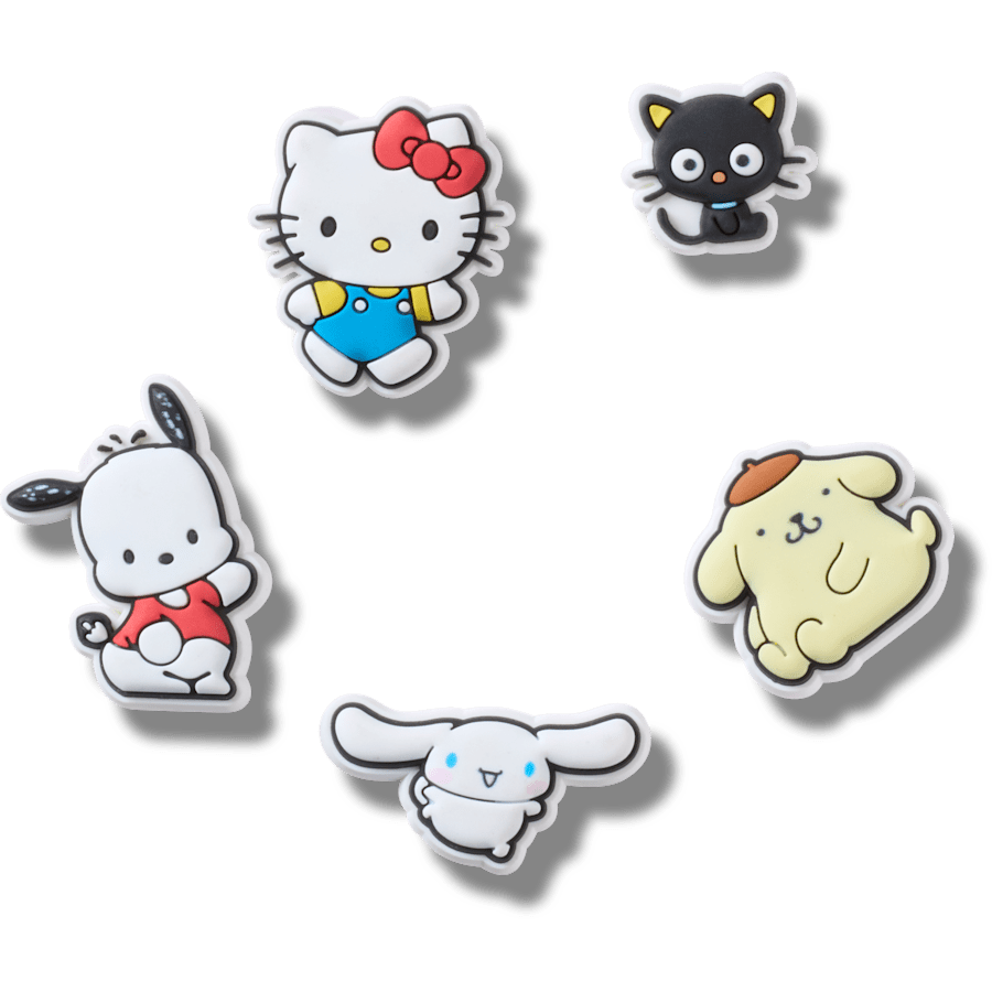Crocs HK Friends 5 Pack Jibbitz™ charms Women|Men|Kids|Jibbitz™ Charms