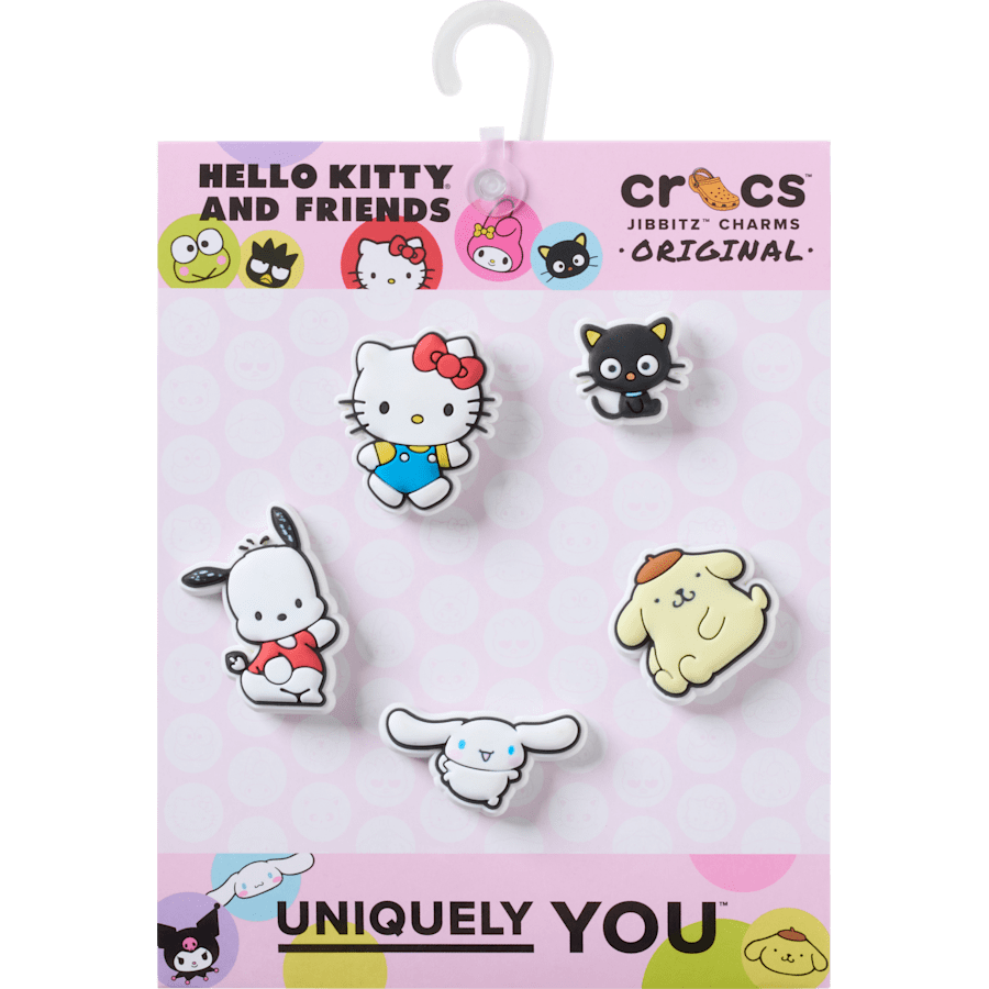 Crocs HK Friends 5 Pack Jibbitz™ charms Women|Men|Kids|Jibbitz™ Charms