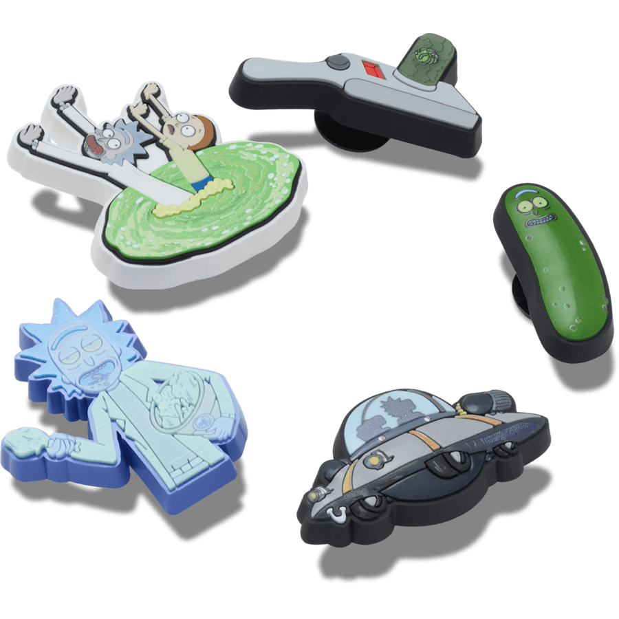 Crocs Rick and Morty 5 Pack Jibbitz™ charms Women|Men|Jibbitz™ Charms