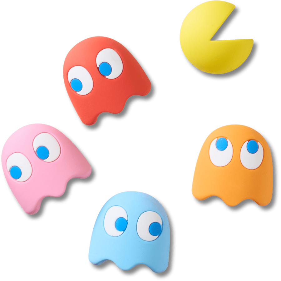 Crocs Pacman II 5 Pack Jibbitz™ charms Women|Men|Kids|Jibbitz™ Charms