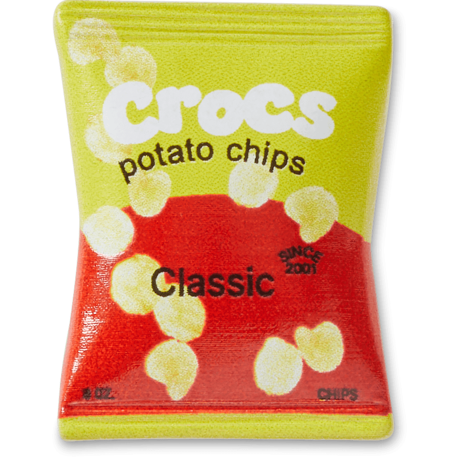 Crocs Yellow Red Chip Bag Jibbitz™ charms Women|Men|Jibbitz™ Charms