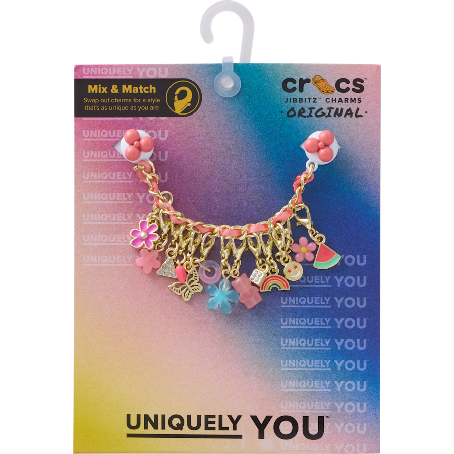 Crocs Pink Adjustable Charm Chain Jibbitz™ charms Women|Men|Kids|Jibbitz™ Charms