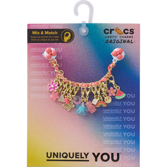 Crocs Pink Adjustable Charm Chain Jibbitz™ charms Women|Men|Kids|Jibbitz™ Charms