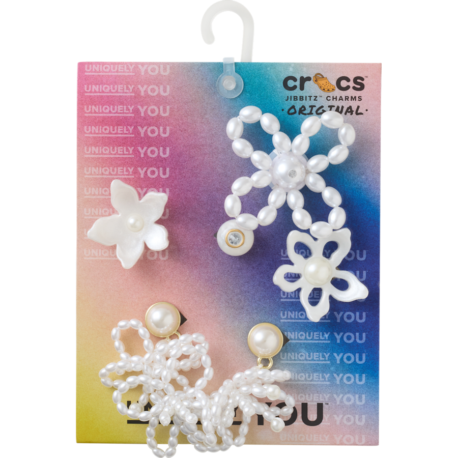 Crocs White Pearl Beaded 5 Pack Jibbitz™ charms Women|Men|Jibbitz™ Charms