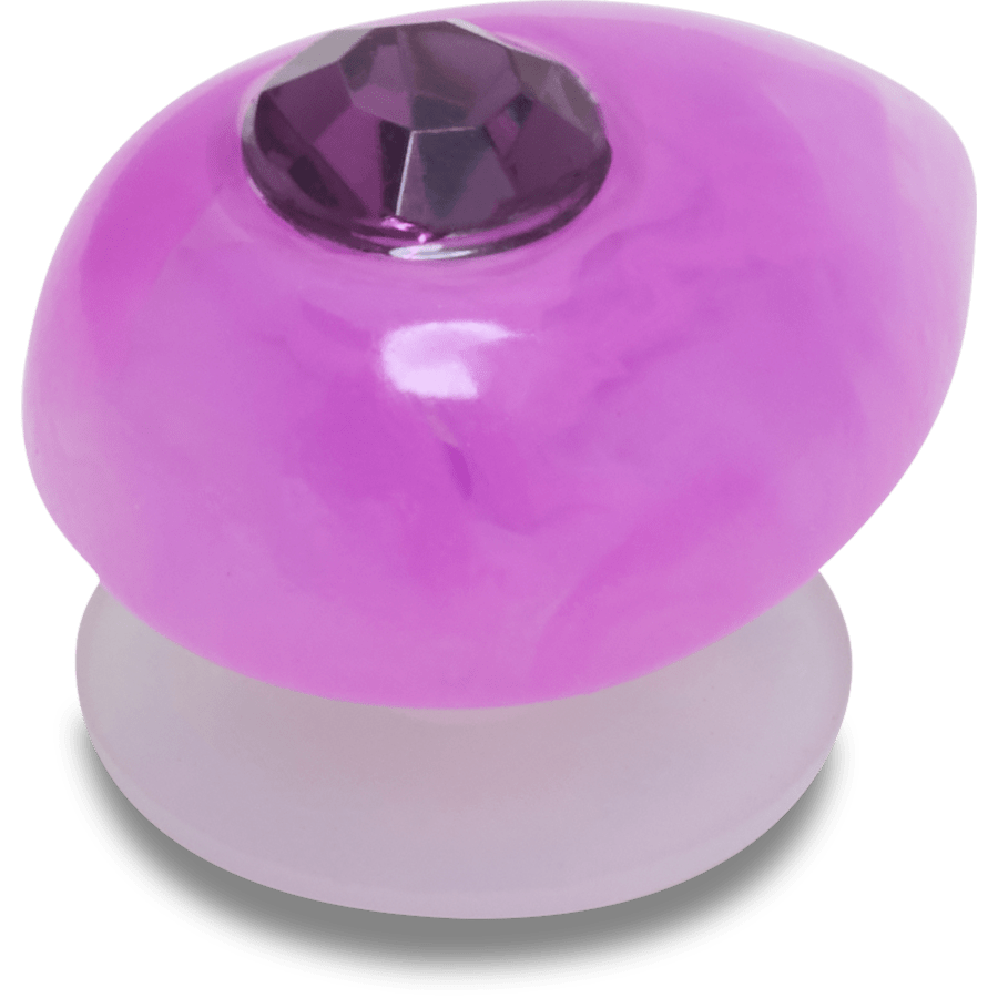 Crocs Amethyst February Birthstone Collection Jibbitz™ charms Women|Men|Jibbitz™ Charms
