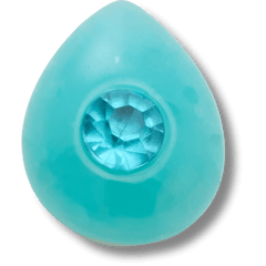 Crocs Aquamarine March Birthstone Collection Jibbitz™ charms Women|Men|Jibbitz™ Charms