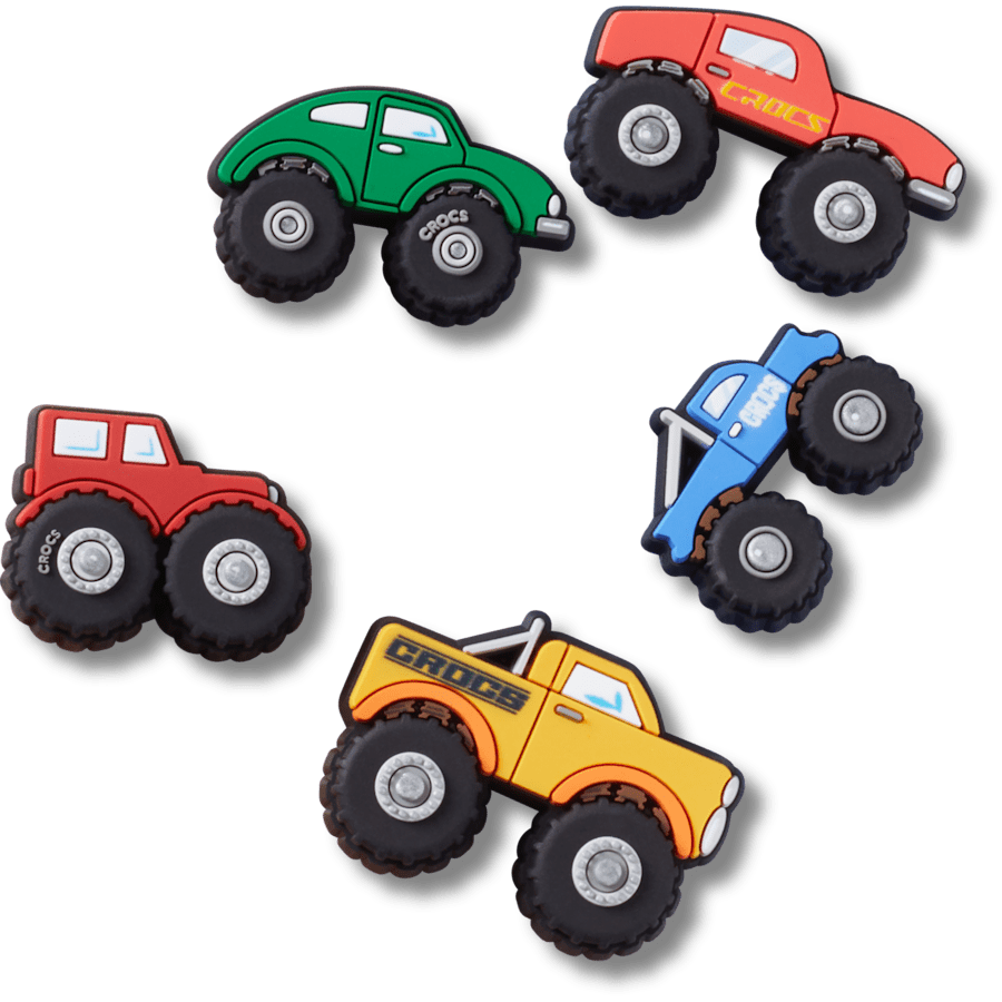 Crocs Monster Truck 5 Pack Jibbitz™ charms Women|Men|Jibbitz™ Charms