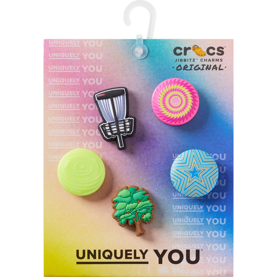 Crocs Disc Golf 5 Pack Jibbitz™ charms Women|Men|Jibbitz™ Charms